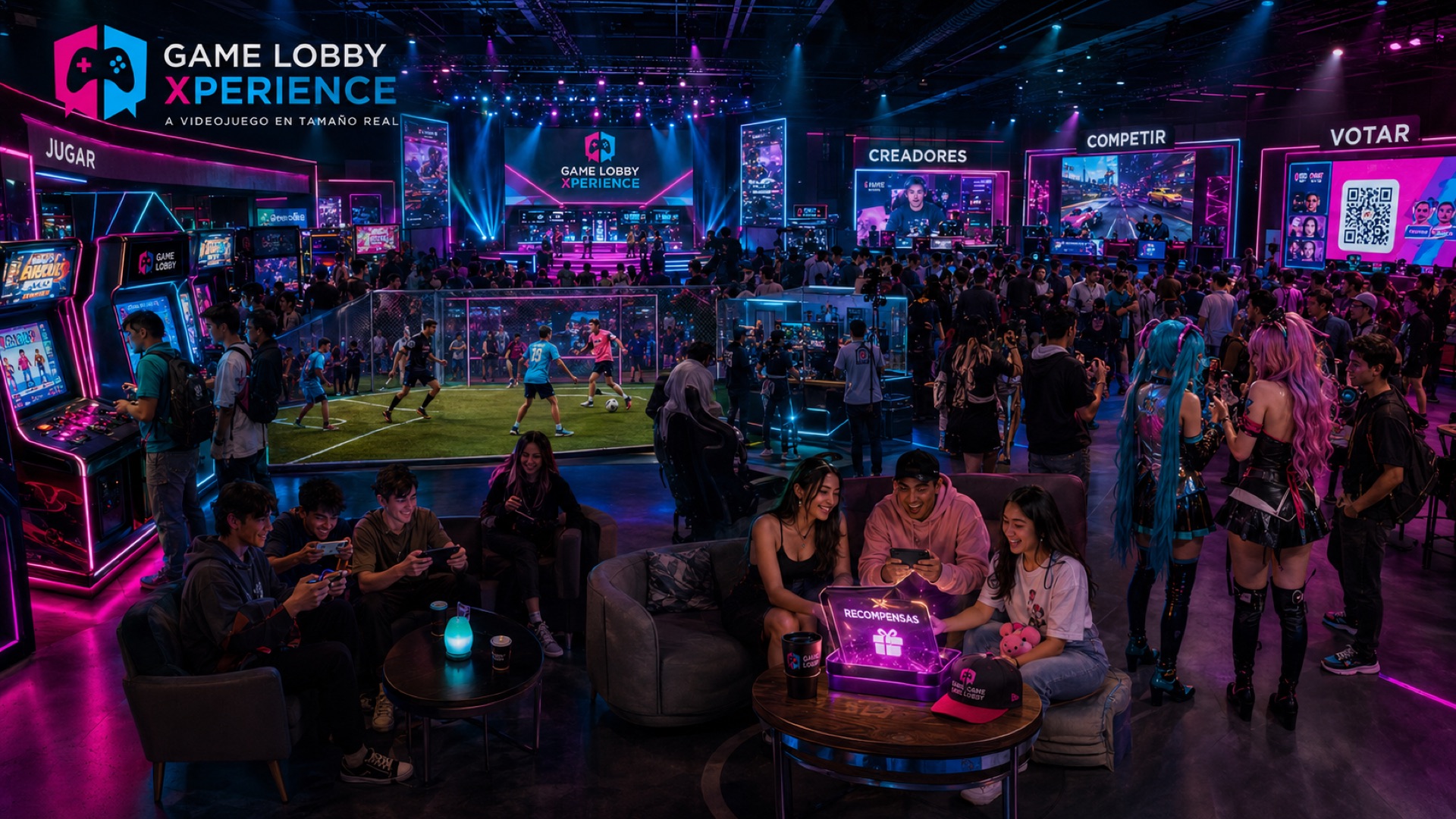 GameLobby Xperience: torneos, arcade y comunidad en vivo